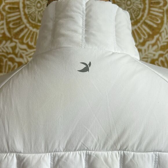 Glyder Pure Puffer Long Sleeve Quilted Full Zip Jacket in White size XL AS-IS - Picture 11 of 13